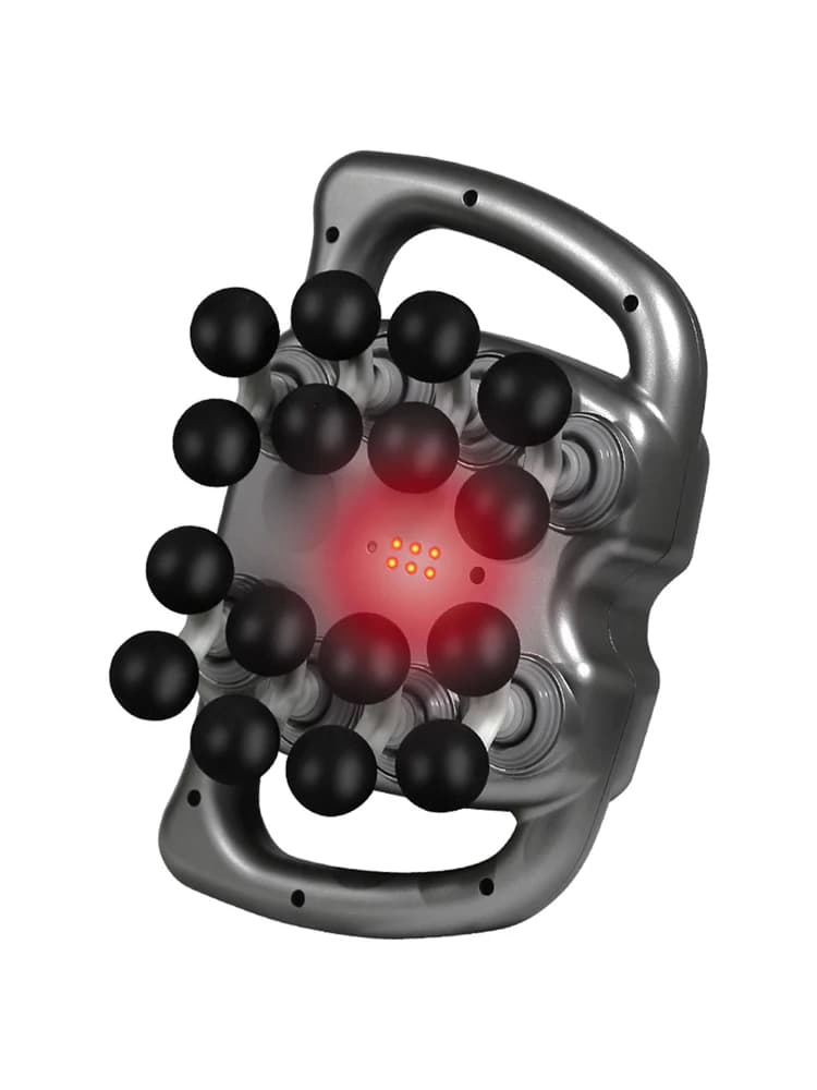 Pistolet de massage fascia 16/24 têtes, 9 modes, 99 niveaux d'intensité, vibrations haute fréquence, pour le corps, la taille, le dos, le cou et