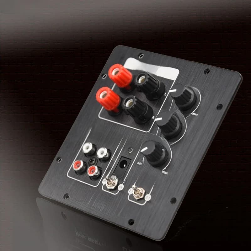 HIFIDIY LIVE Enceintes 2.1 avec amplificateur de subwoofer TPA3118 Audio 30W*2 + 60W Sub AMP avec sortie 2.0 indépendante