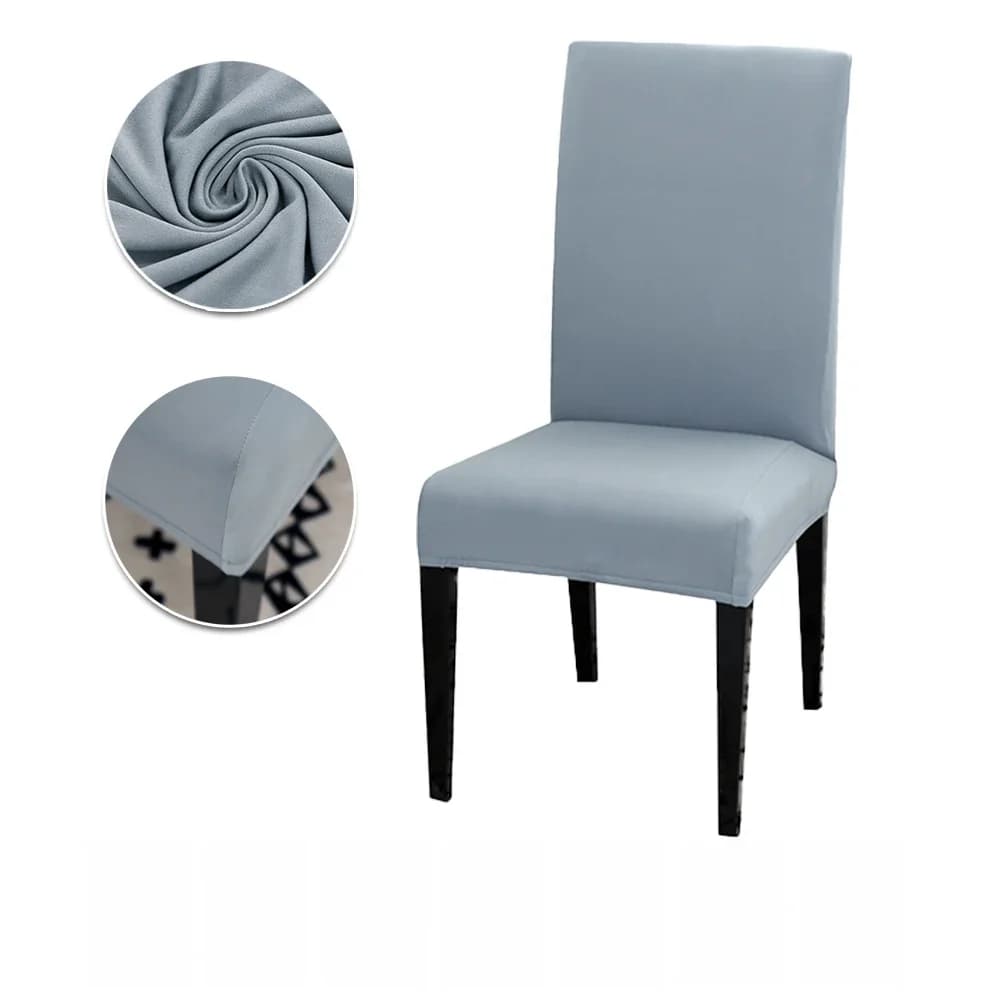 housse de chaise extensible housse chaise salle à manger en Spandex house de chaise decoration noel moderne amovible Anti-salissure pour siège de