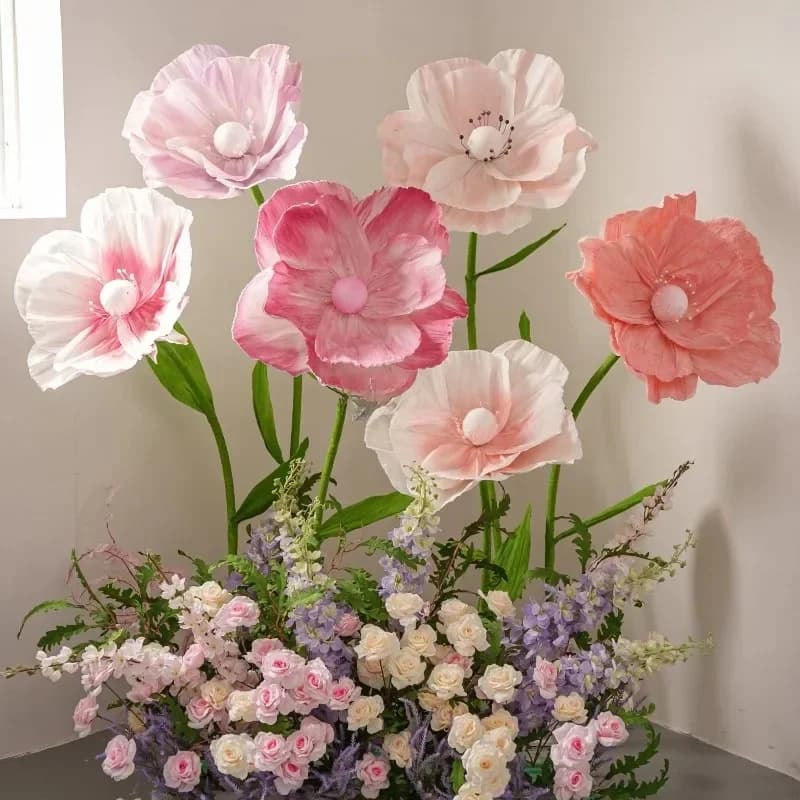 180cm décor de Mariage fleur fleurs artificielles Mariage route plomb fleur décor à la maison Mariage fenêtre jardin décoration accessoires