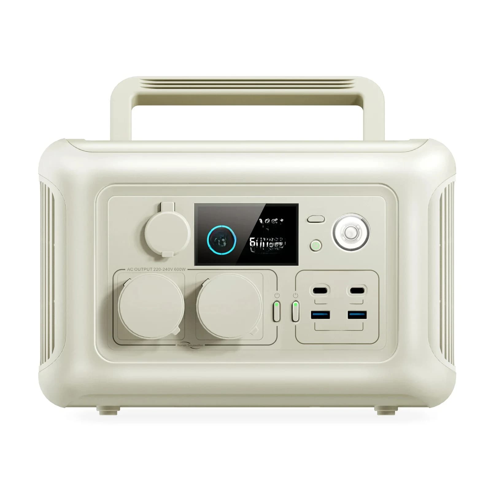 ALLPOWERS-Centrale électrique portable Rfemale, générateur solaire VEFEPO4, batterie de secours UPS, MPPT pour montres d'extérieur, 600W, 299Wh