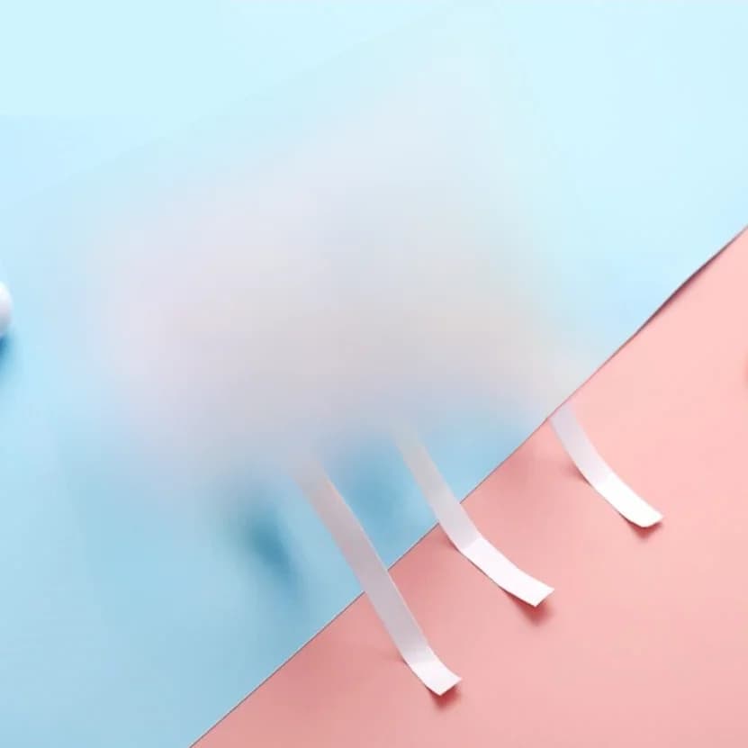 Ruban adhésif Double face en papier, ruban adhésif puissant pour le montage du tampon de fixation collant 10M/rouleau