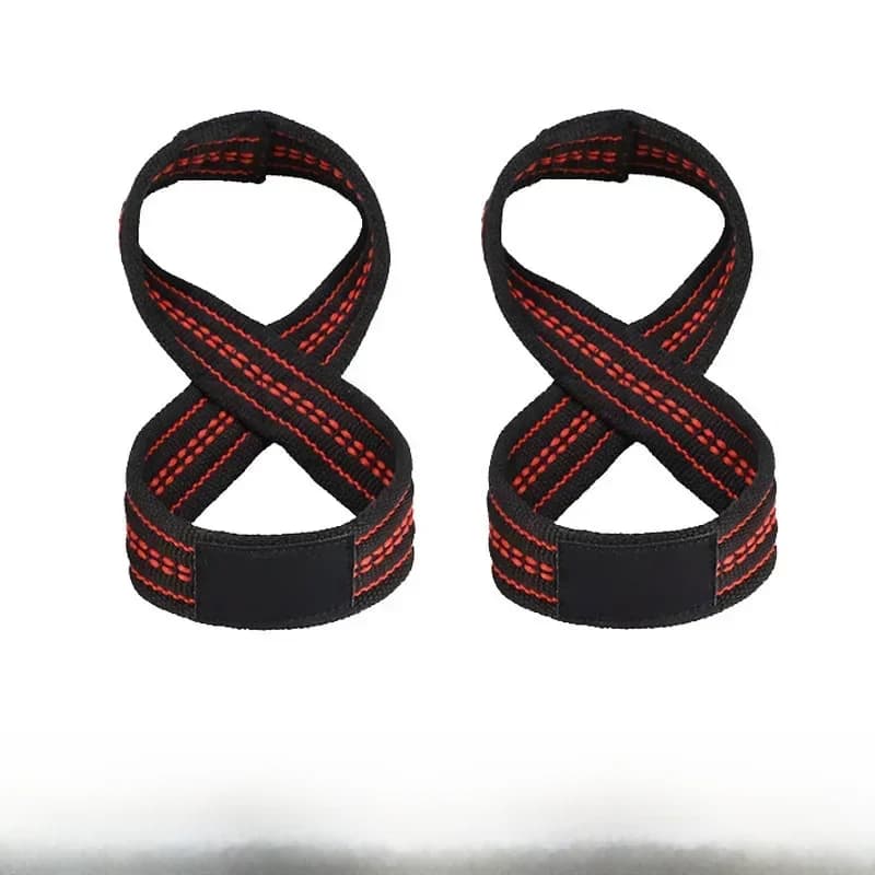 Sangles d'haltérophilie en forme de 8, dragonne de levage mort pour tractions, barre horizontale, équipement de musculation, Fitness