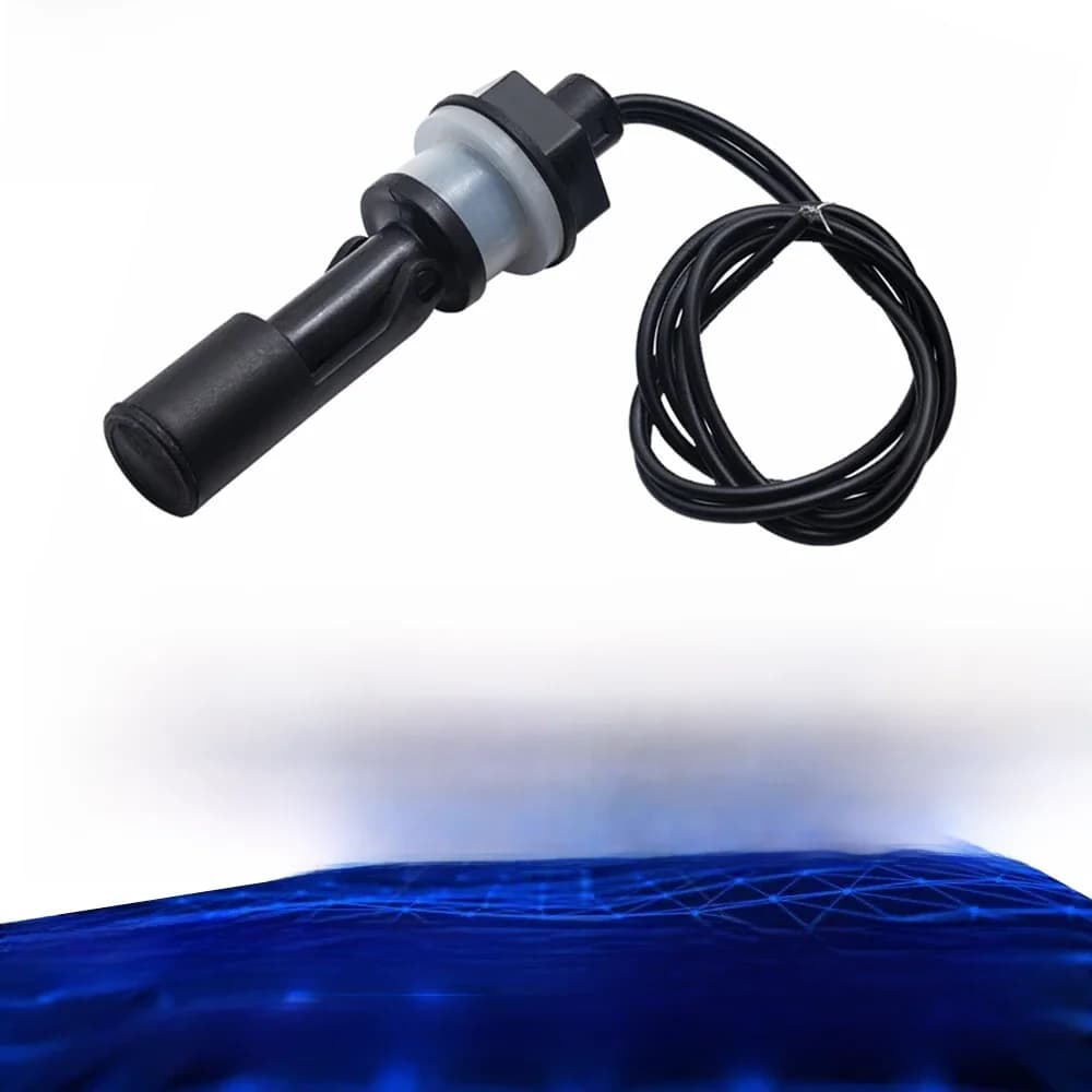 Interrupteur de niveau d'eau Horizontal pour piscine, réservoir, capteur de niveau de liquide, interrupteur à flotteur à bille en plastique PP pour
