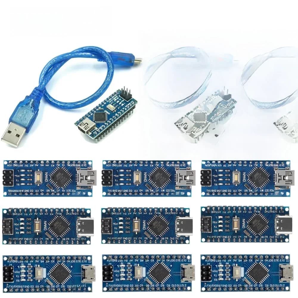 Câble USB pour CharacterV3.0, Micro Contrmatérielle Tech ATmega328P, CharacterBoard CH340, Compatible avec Ardu37, 1 PCs-10PCs