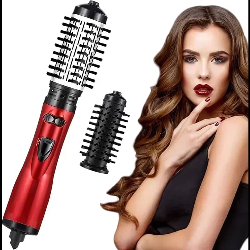 Sèche-cheveux rotatif 3 en 1, peigne électrique, lisseur, brosse sèche-cheveux, peigne à Air chaud, peigne coiffeur à cheveux à ions négatifs