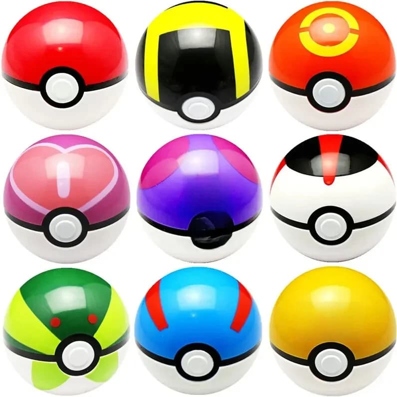 Balle d'Elfe Multicolore de 7cm pour Enfant, Jouet de Haute Qualité, avec Figurines de 2 à 3cm, Répliques pour Chambre à Coucher