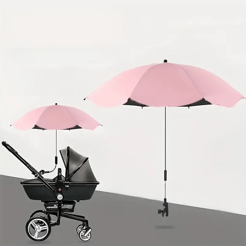 Parasol universel pour landau de bébé, pare-soleil réglable, pare-soleil Uv pour poussette, accessoires, pare-soleil, articles de Parasol portables