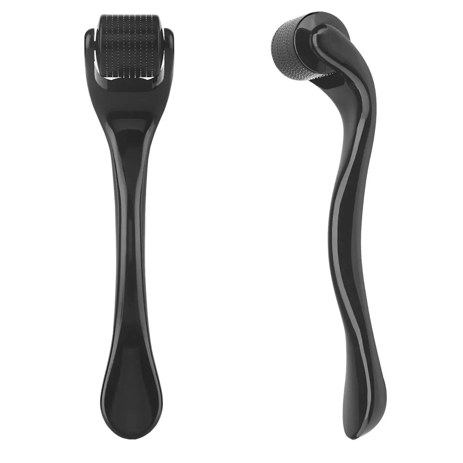 Nouveau noir 540 aiguilles pour le corps du visage croissance des cheveux rouleau Derma pour la peau barbe 0.2mm 0.25mm 0.3mm aiguille Micro visage