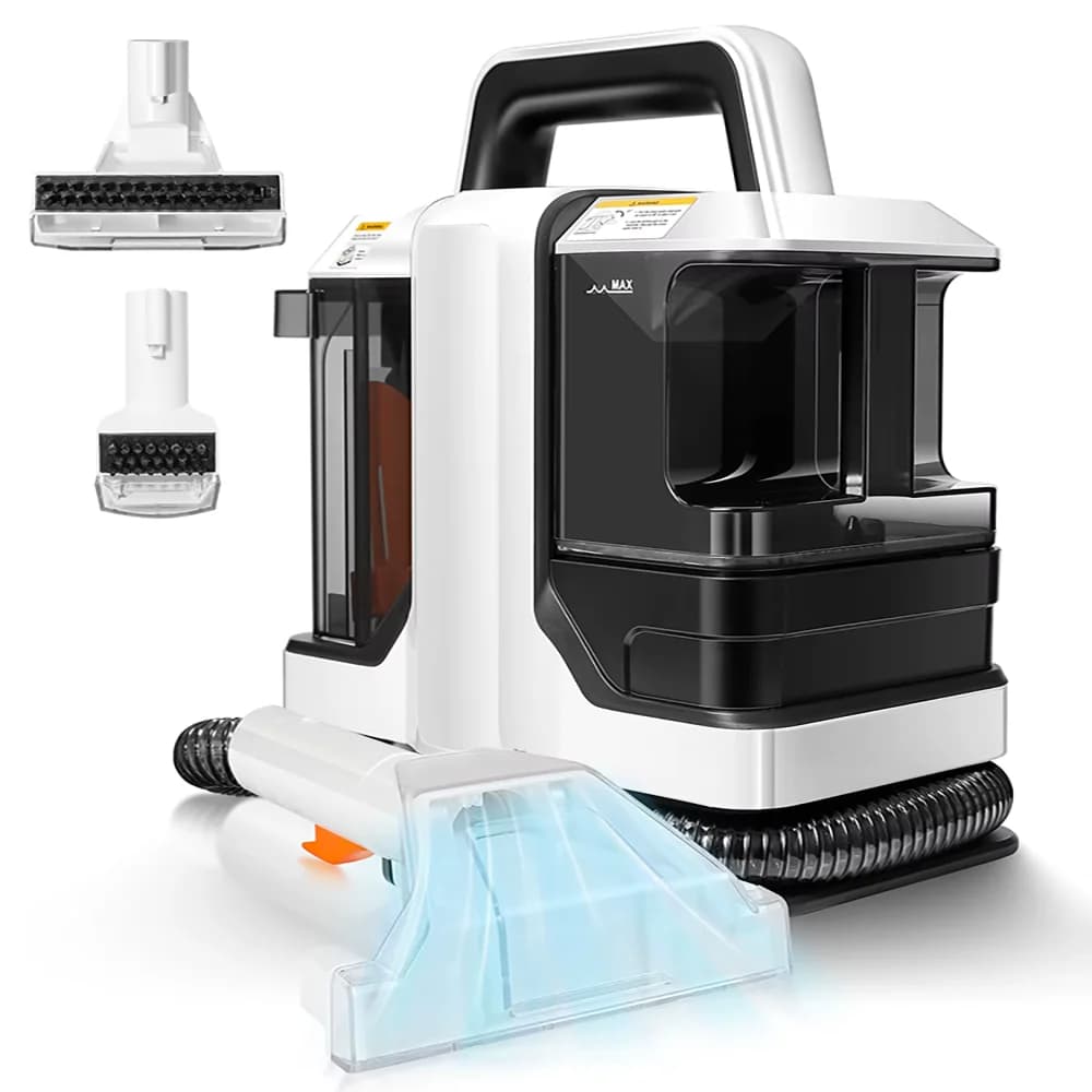Nouvelle machine de nettoyage de tapis portative 11/15Kpa 750W 220V pour canapé et rideaux, avec pulvérisation et aspiration intégrées, machine de