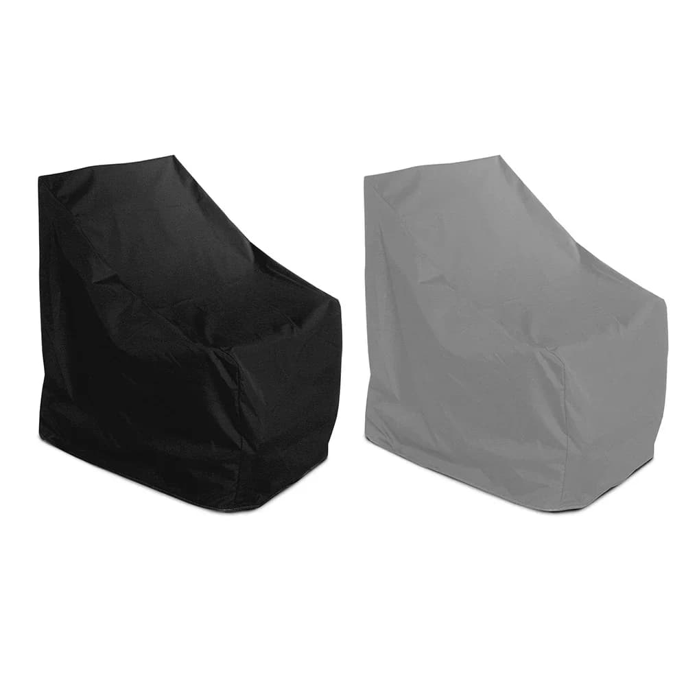 Housse anti-poussière pour chaise empilée, imperméable, anti-poussière, protection pour meubles de jardin, Patio, organisateur de meubles pour