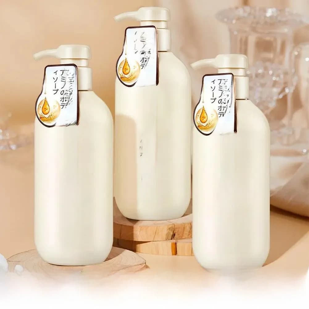 Shampooing de soirée japonais parfumé à l'acide aminé, après-shampoing et shampoing pour cheveux Se bain, 300ml, I6H9