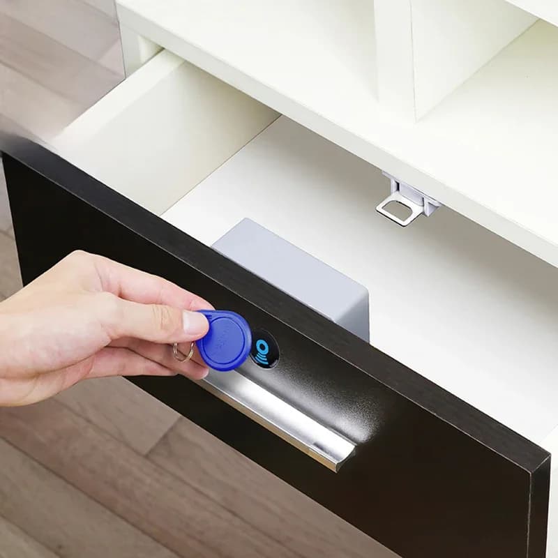KAK – serrure électronique RFID pour armoire, serrure à capteur Invisible, serrures de tiroir cachées, serrure de sécurité sans clé pour