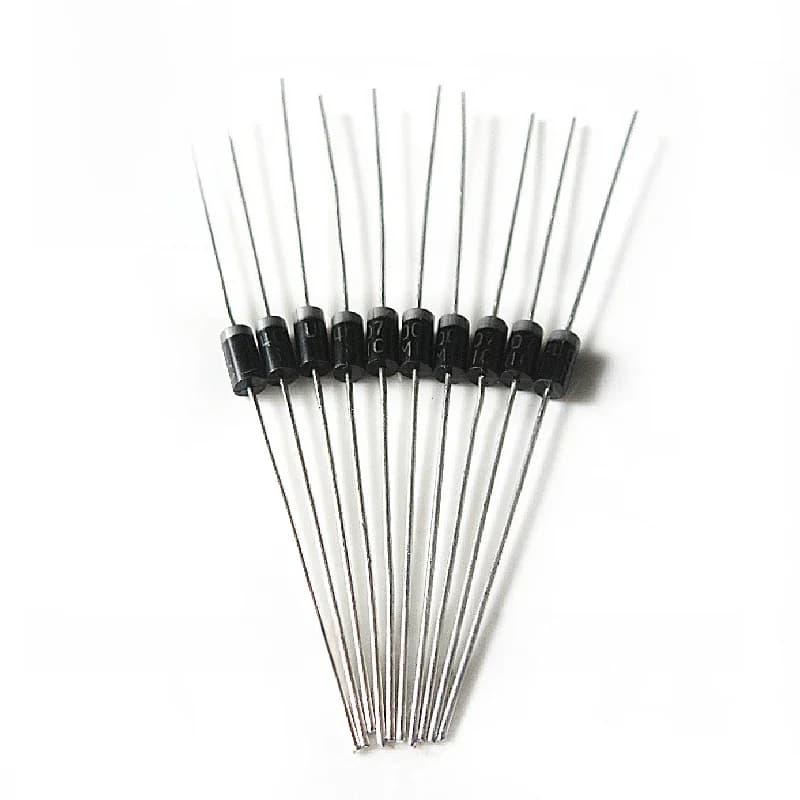 Diode redresseur Schottky, 1N5817, 1N5819, 1N5399, 1N4937, 1N4004, 1N4001, 1N4007, UF4007, HERknit FR207, FR157, FRknit RL207 DO-41, 50 pièces