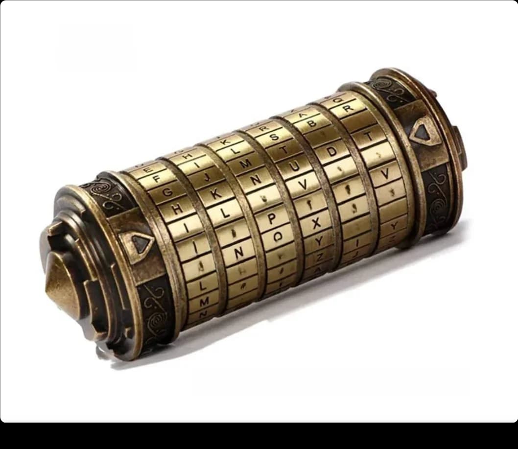 Jouets à code à clé Leonardo Da Vinci, serrures Cryptex en métal pour cadeaux de mariage, cadeaux de la Saint-Valentin