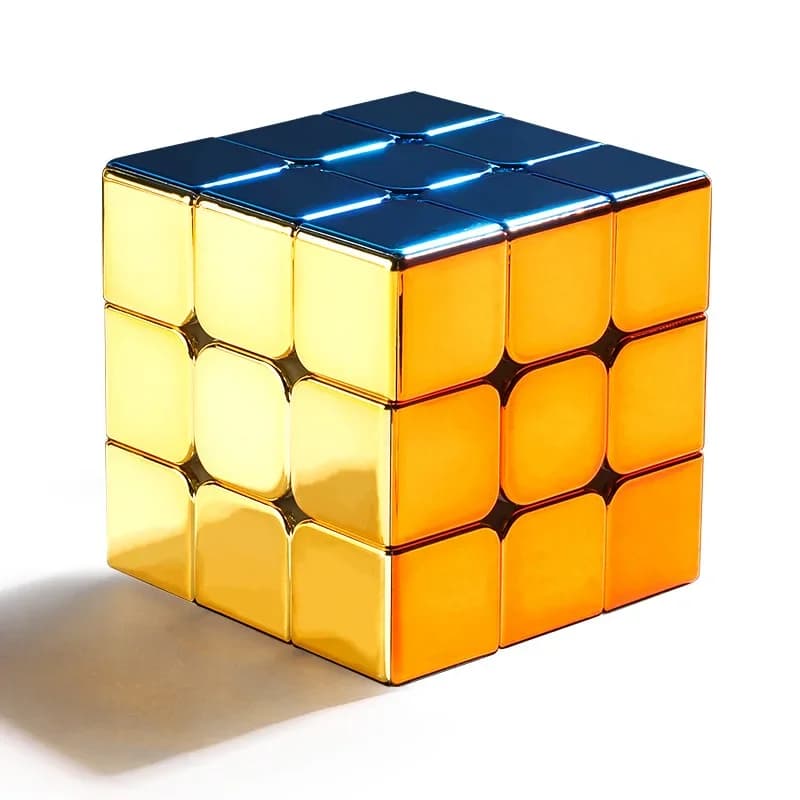 SengSo-Cube Magique Magnétique en Métal localité, Puzzle Speed Cibe M3, 3x3x3