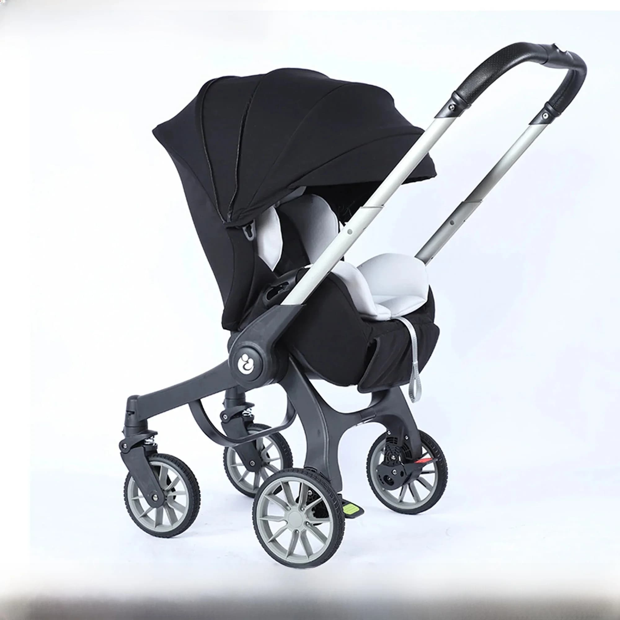 STOCK ue 4in1 bébé poussette bidirectionnelle multifonctionnelle nouveau-né bébé poussette 3in1 pliable panier type siège léger voyage landau