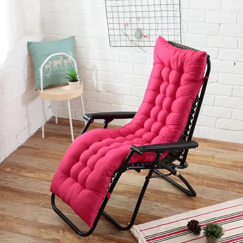 Coussin 1Pc épais Long coussin de siège chaise en rotin canapé coussin chaise de jardin coussin Tatami tapis inclinable coussin