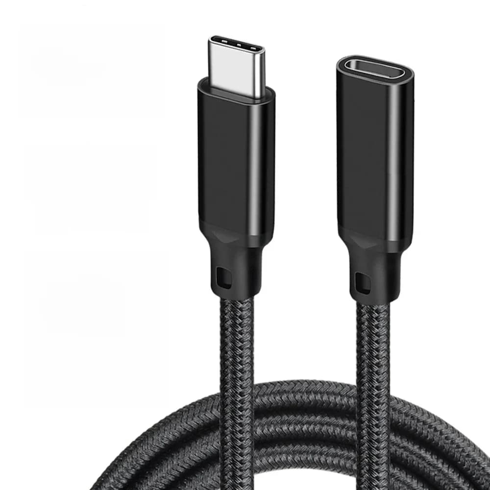 Câble d'extension USB C mâle à femelle Type C USB3.2 Gen2 10Gbps 100W cordon d'extension de charge rapide pour MacBook Pro Samsung Xiaomi