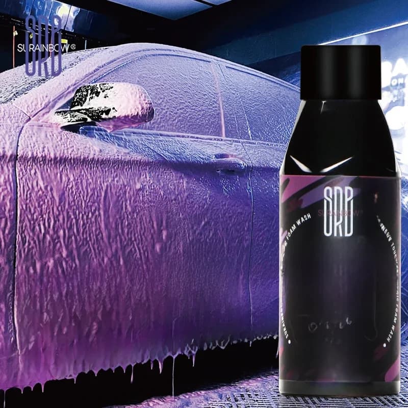Savon moussant rose pour lavage de carrosserie extrême et cire pour lavage de voiture (fonctionne avec des canons/pistolet ou des seaux en mousse)