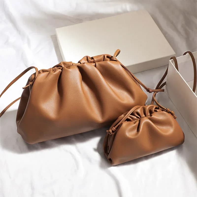 Sac à main en cuir PU souple pour femme, petit sac à bandoulière, sac messager, haute qualité, luxe, mode féminine, initié, nouveau