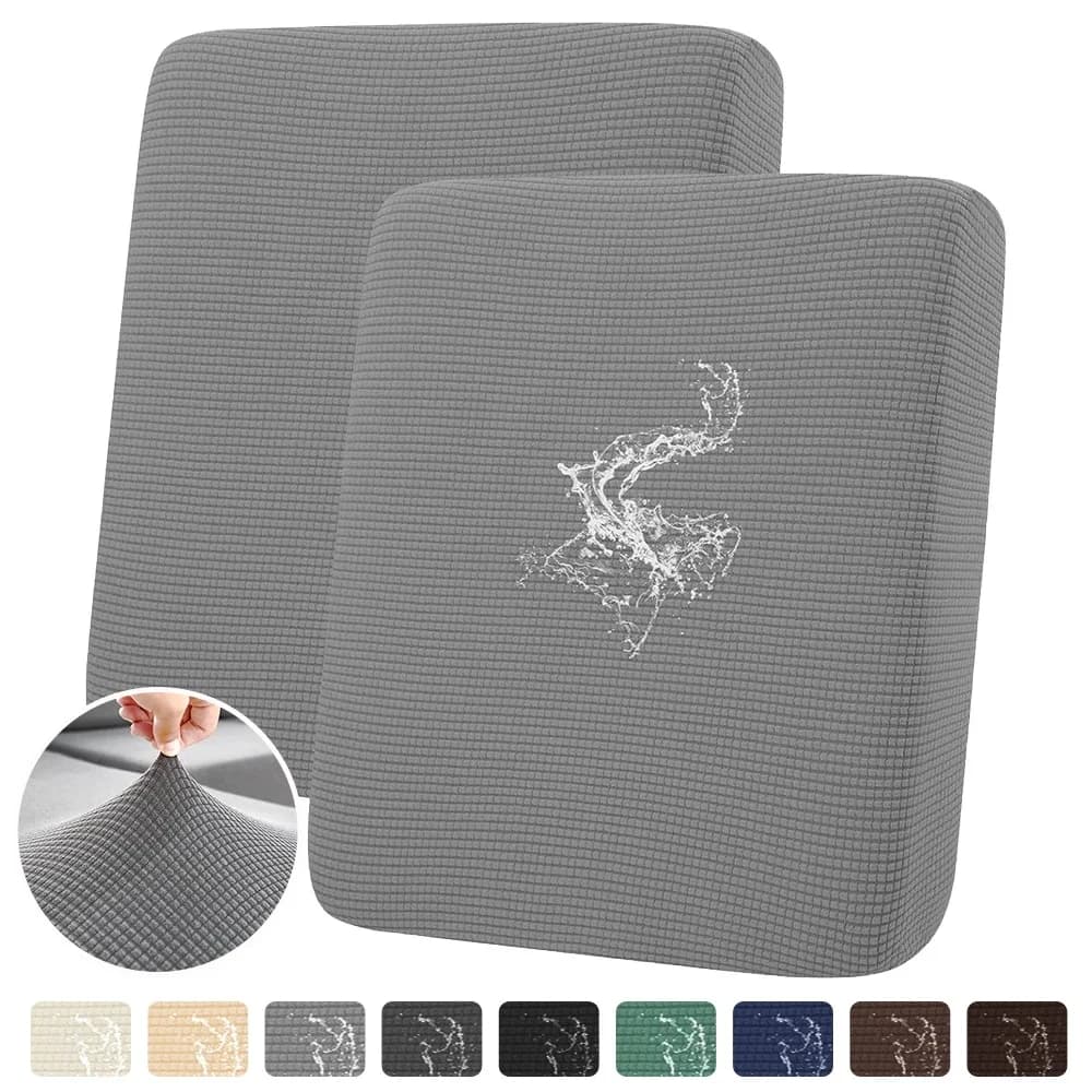 Housse de canapé en polaire imperméable, housse de coussin de siège de canapé élastique en Jacquard pour salon, housses de protection amovibles