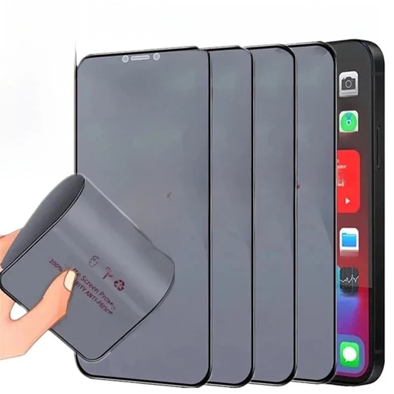 Protecteur d'Écran de Confidentialité en Céramique 256, Film Anti-Espion pour iPhone 14 PRO MAX 7 8 16 Plus 11 12 13 15 Pro XS Max, 1-4 Pièces