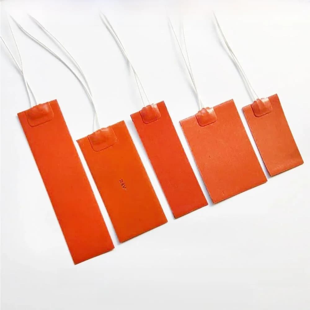 Coussinets chauffants électriques en caoutchouc de Silicone, 5V 12V 24V 110V 220V 380V, couvertures autocollantes, plaque chauffante, tapis Flexible