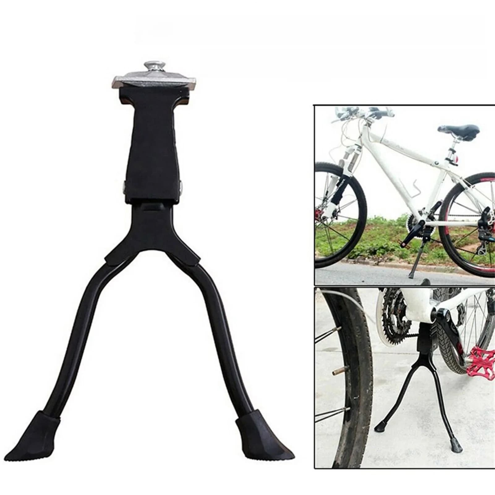 Béquille de VTT béquille centrale réglable en hauteur pour vélo de route de vélo de montagne