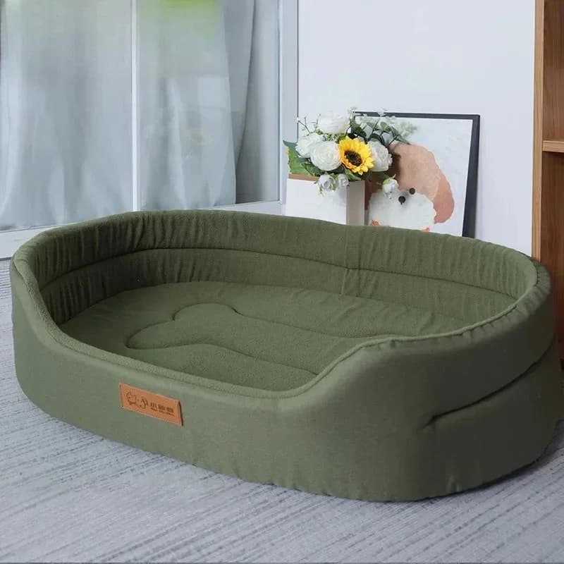 Coussins d'hiver pour chiens, lit pour animaux de compagnie, canapé, grands chiens, couverture moyenne moelleuse, accessoires pour animaux de