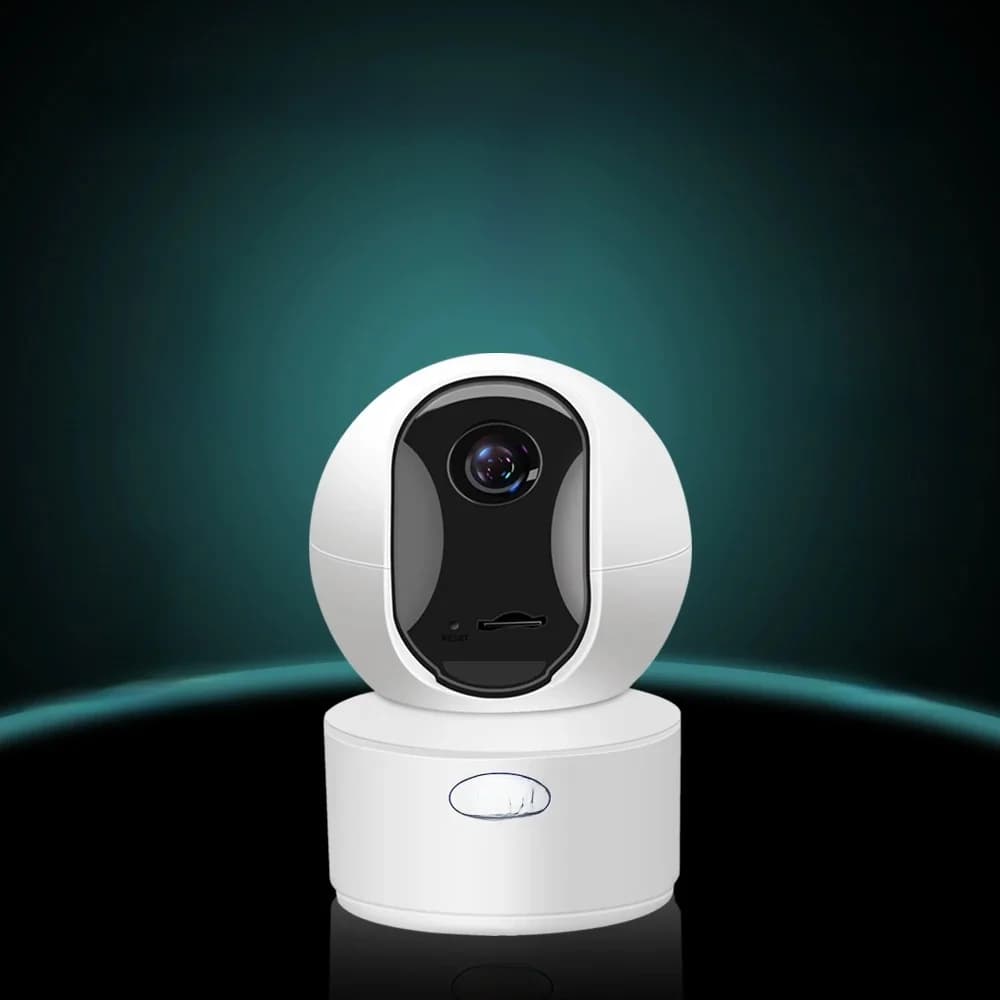 Caméra intérieure de sécurité WiFi 8MP 4K, Zoom numérique 5X, panoramique et inclinable, suivi automatique Ai, Vision nocturne, interphone de