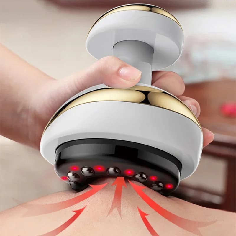 Maison électrique Guasha grattage Massage ventouses corps masseur canettes sous vide ventouse chauffage gros brûleur Anti-cellulite masseur