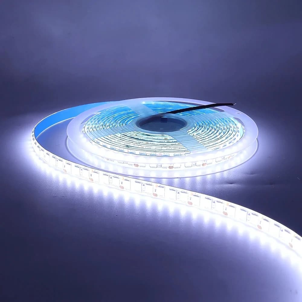 DC 12V bande LED SMD 5050 5054 2835 étanche 6000K 4000K 3000K 60 120 240Led/m ruban LED Flexible bande lumineuse lampe 5m