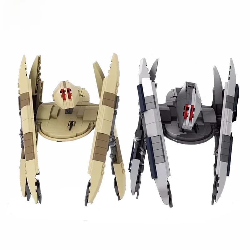 Bricklink Star film vautour droïde Starfighters MOC figurines de Robot technique vaisseau spatial blocs de construction jouets pour enfants cadeau