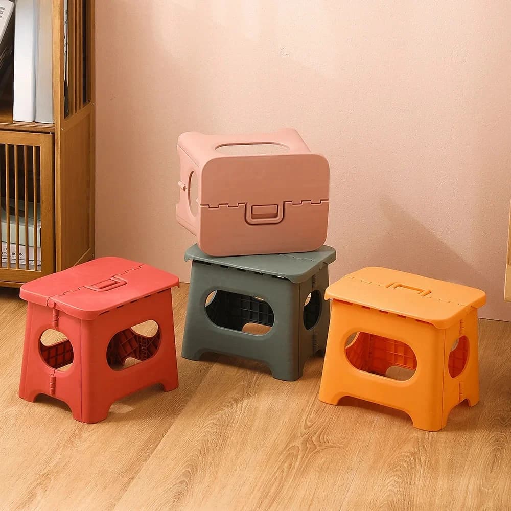 Tabouret pliant en plastique Portable tabouret de pêche en plein air petit tabouret banc pour enfants de maternelle tabouret bas adulte tabouret