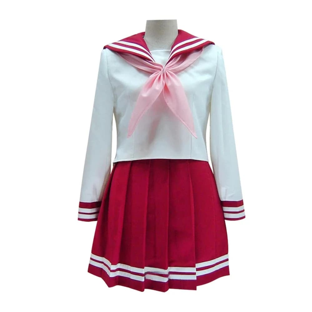 XIN LAI SEN unisexe Anime Cos Hiiragi Kagami Izumi Konata Cosplay Costume Halloween uniforme taille personnalisée