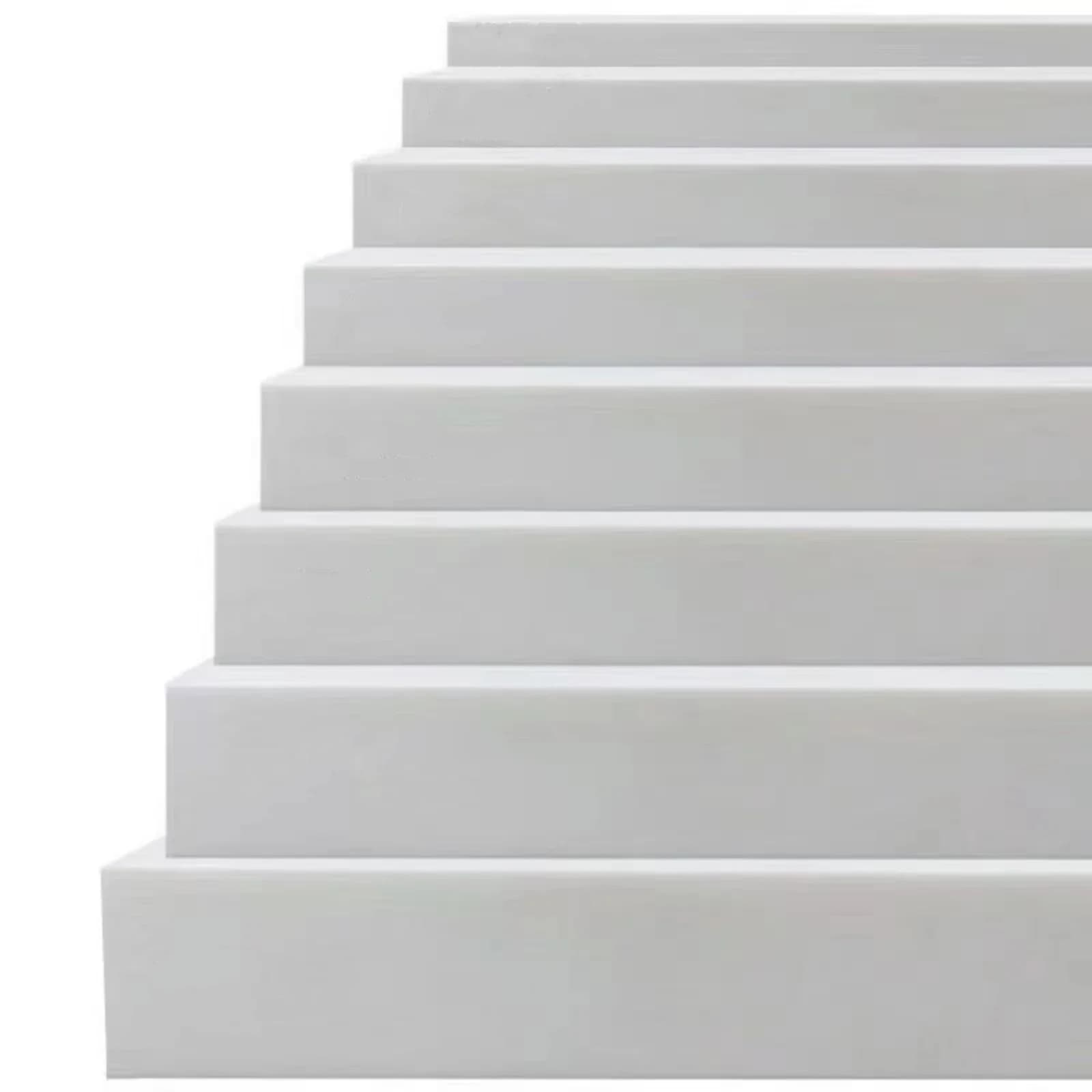 Mousse de siège haute densité 45D, éponge carrée blanche, feuille de noyau de coussin, coussin de remplacement pour rembourrage, coussin de chaise