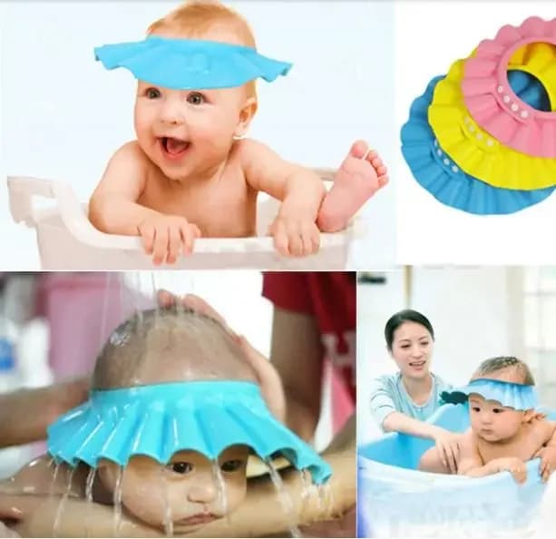 Bonnet de douche réglable, 1 pièce, protection du shampoing pour la santé des bébés, chapeau imperméable pour le bain, lavage des cheveux pour