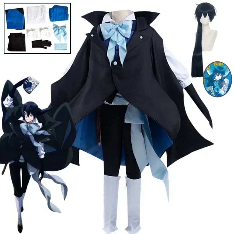 Étui d'étude de Vanitas Cosplay Vanitas No Karte Kostum, uniformes de fête de carnaval d'halloween, ensemble de spectacle d'anime sur scène