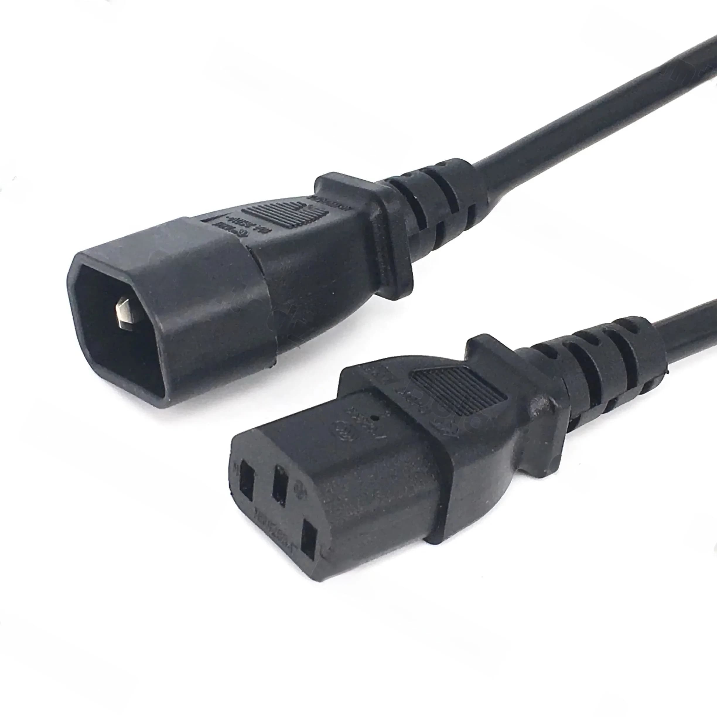 Câble d'alimentation IEC C14 à C13 Cisco UPS, 1m 3m 5m 10m, câble d'alimentation IEC C13 C14 pour PC, moniteur d'ordinateur, PDU DMX DJ, lumière