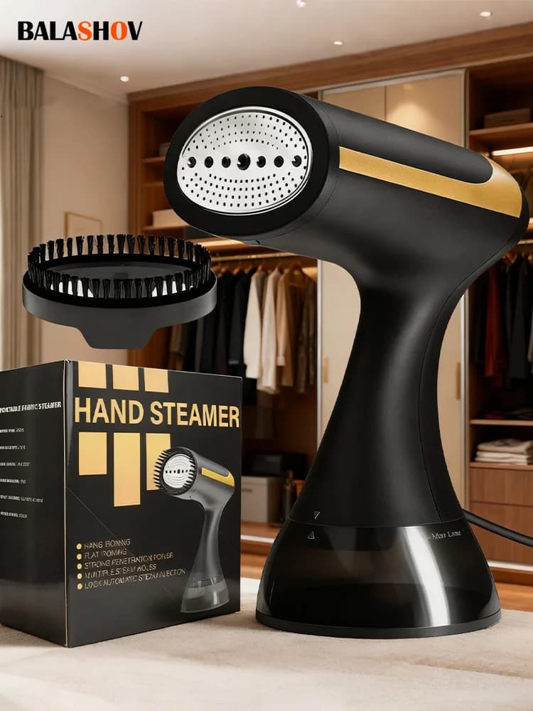 Handheld Steam Hanging Iron Touch Screen Control 15 Seconds Fast Preheat 350ml Portable Home Small Fabric Clothes Steamer EU
