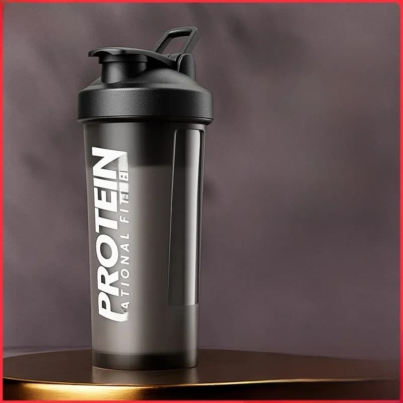 Gianxi tasse à secouer Fitness sport tasse d'eau protéine poudre secouant tasse lait secouer brassage mélange tasse mâle femme tasse