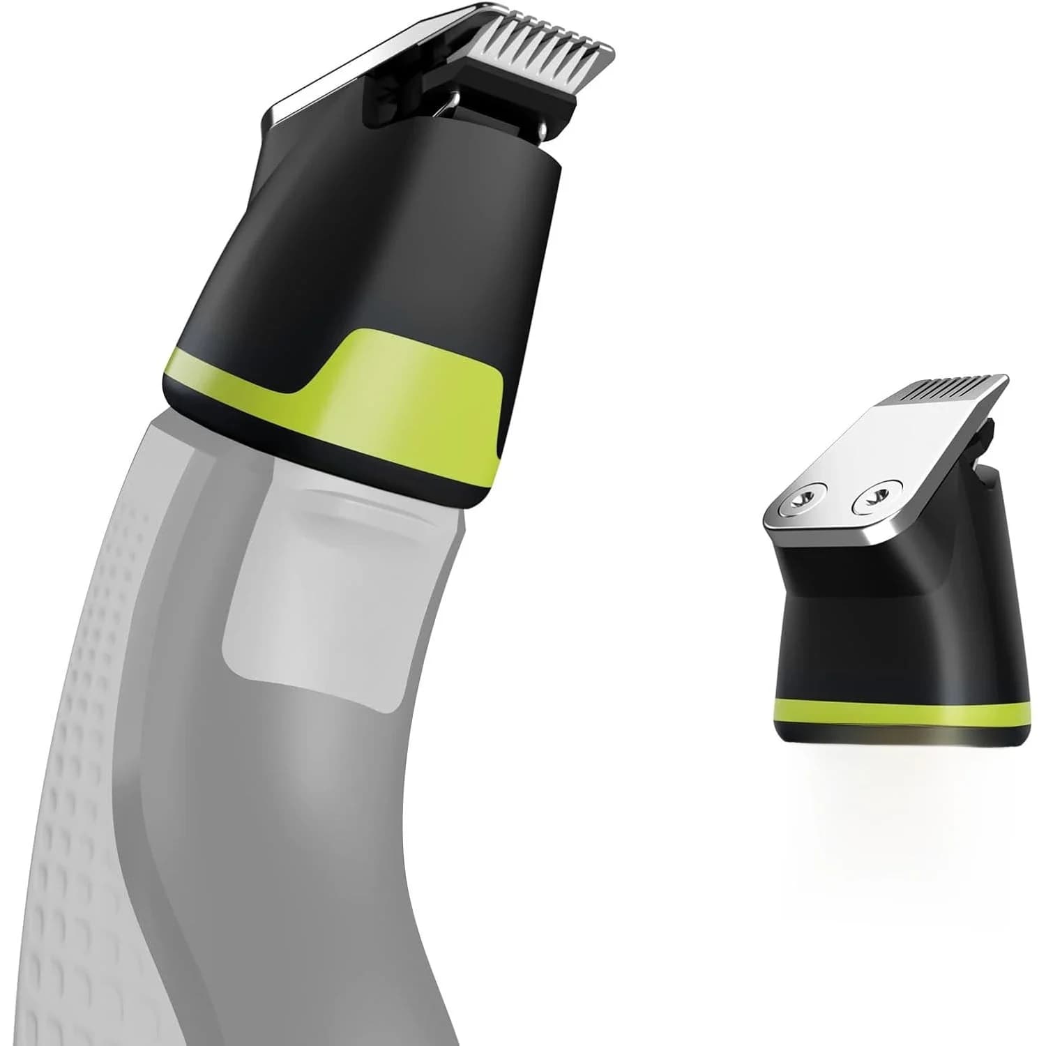Lames de rechange compatibles avec OneBlade QP2620/QP2630 - Lames en céramique auto-affûtantes et bords de sécurité arrondis pour tondeuse de