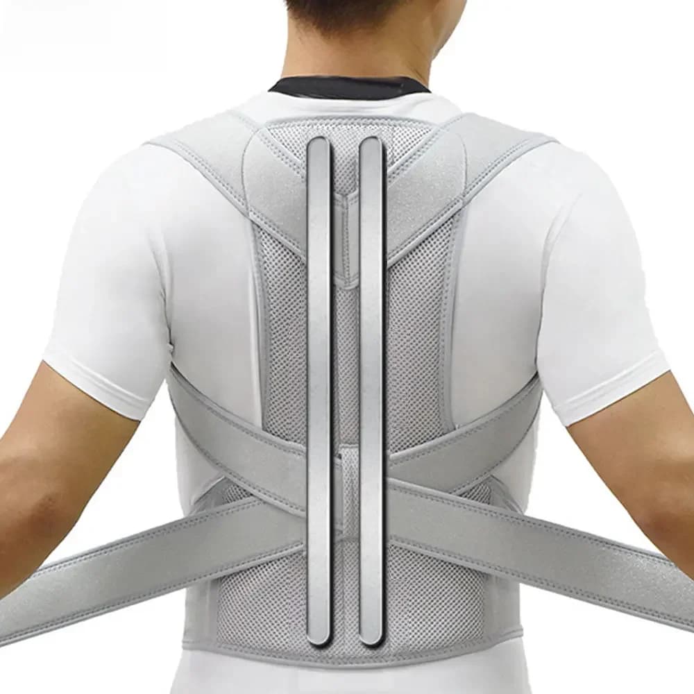 Nouvelle ration de posture du haut du dos, soutien de la clavicule, dos, épaules droites, orthèse, sangle