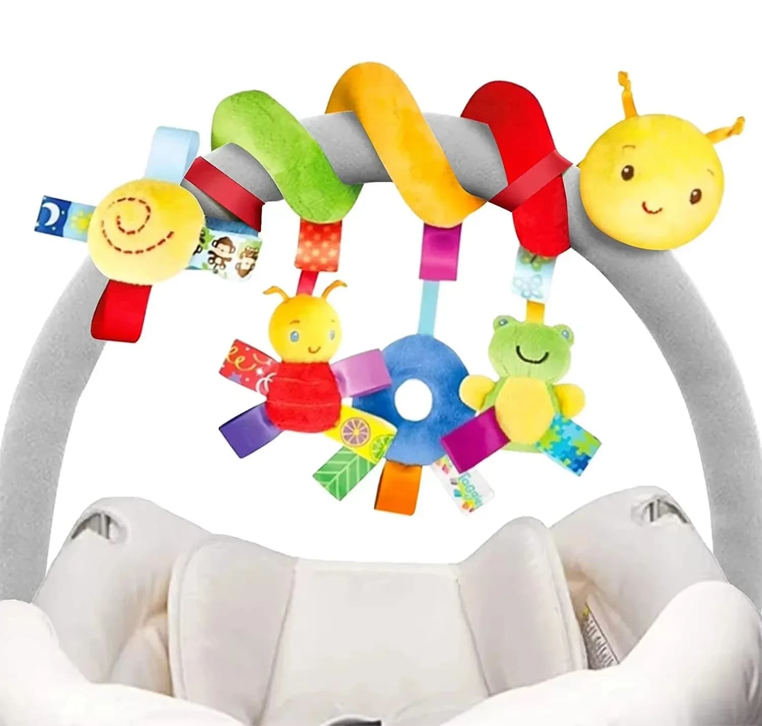CPull-Poupée en Spirale pour Bébé et Nouveau-Né, Jouet pour Siège de Voiture, Iles Doux, Poussette, Cadeau