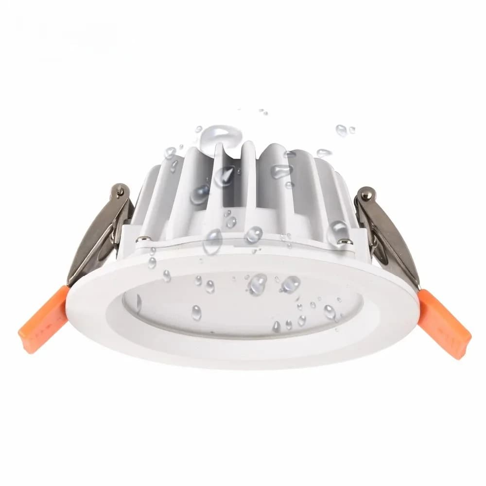 Spot led IP65 it étanche ignifuge vers le bas lampe 5W 7W 9W 12W 15W éclairage de plafond pour sauna vapeur cuisine salle de bains avant-toit