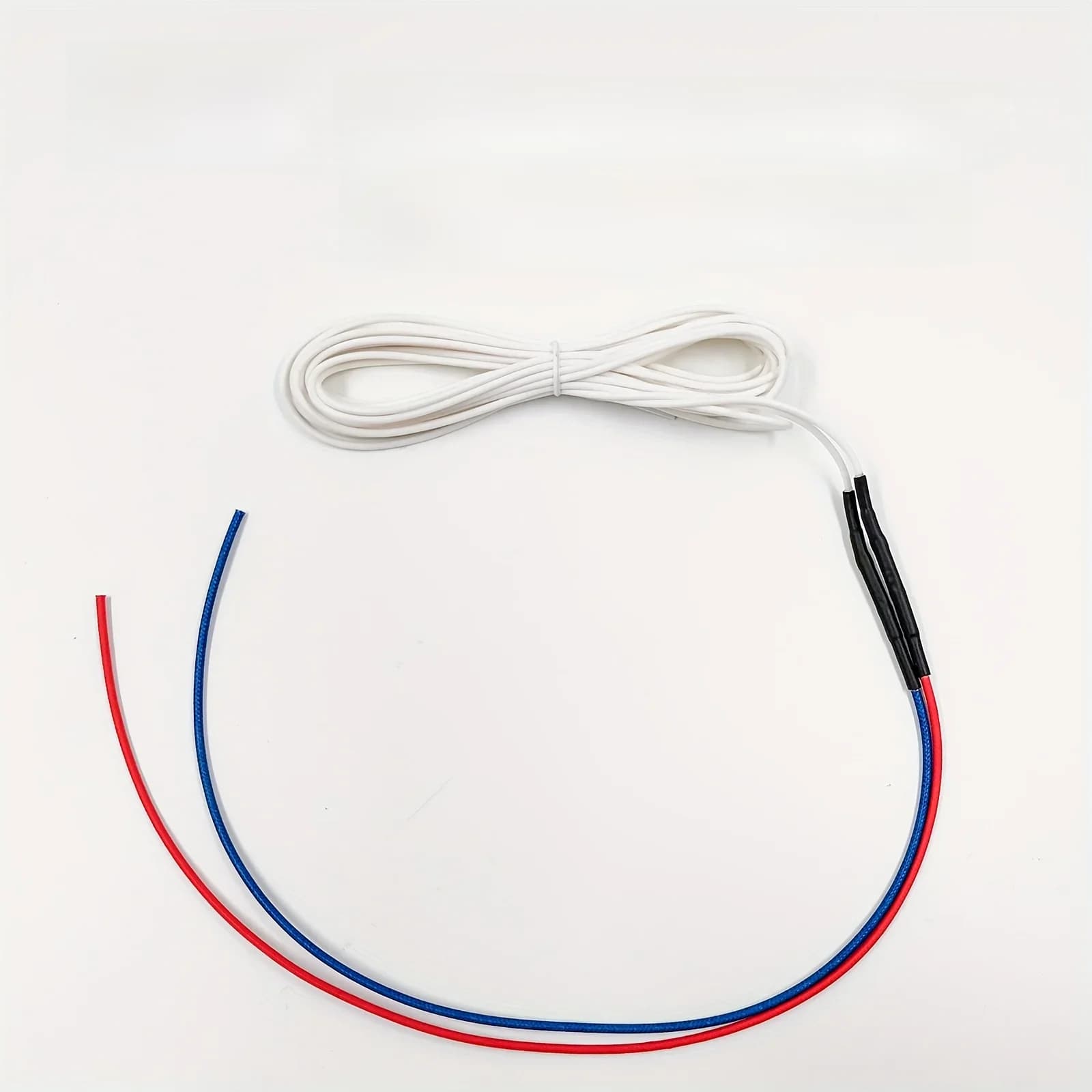 Fil chauffant basse tension en caoutchouc de Silicone 12V, avec fil froid, Joint pour sièges de voiture, couvertures électriques, coussinets