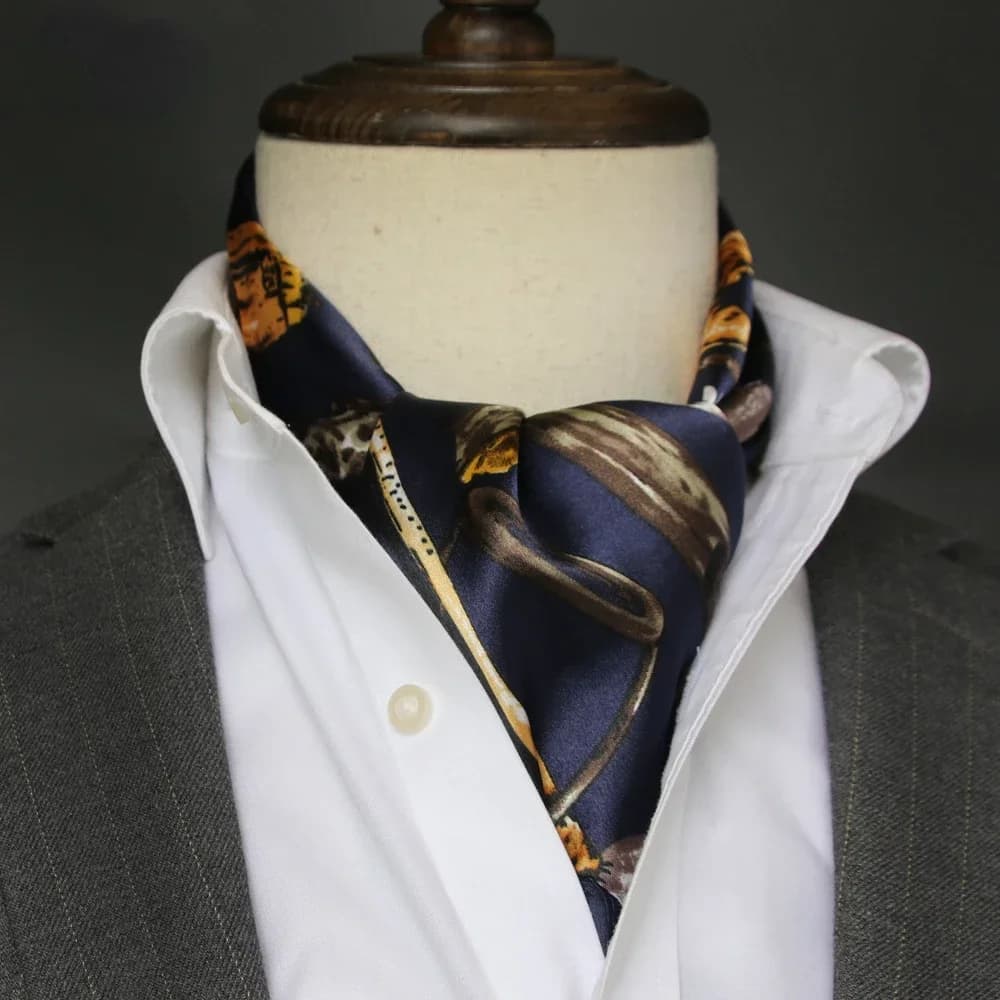 Foulard en soie britannique pour hommes, petite serviette carrée, écharpe en Satin de soie pour hommes, Style coréen, printemps automne, hommes