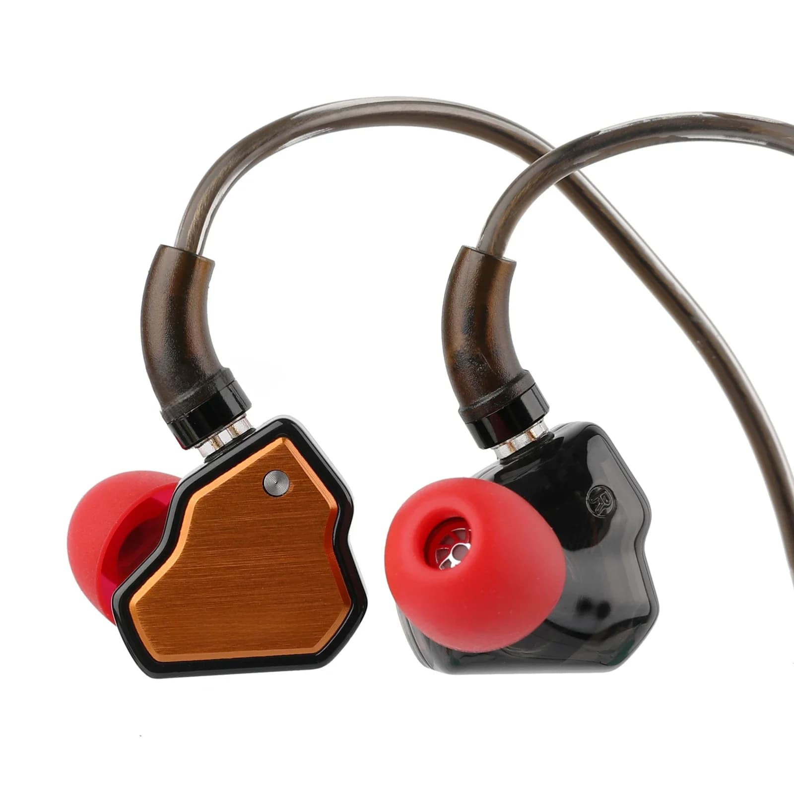 7Hz x Crinacle Zero : 2 mis à jour 10mm pilote dynamique IEM filaire écouteurs écouteurs de jeu avec câble OFC IEM pour musicien