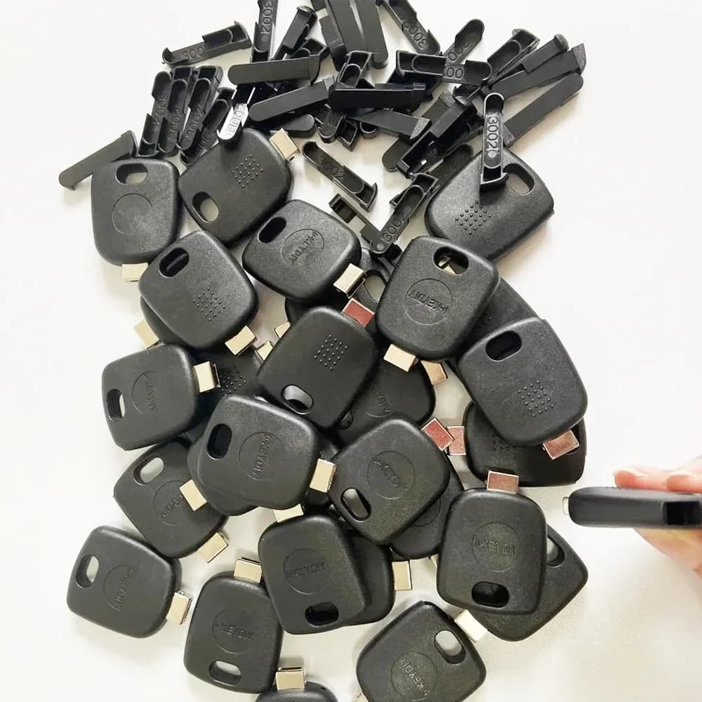 10 pièces 20 pièces 50 pièces/lot coque de clé KD transpondeur universel poignée de clé tête de clé KD Xhorse clé lame coque